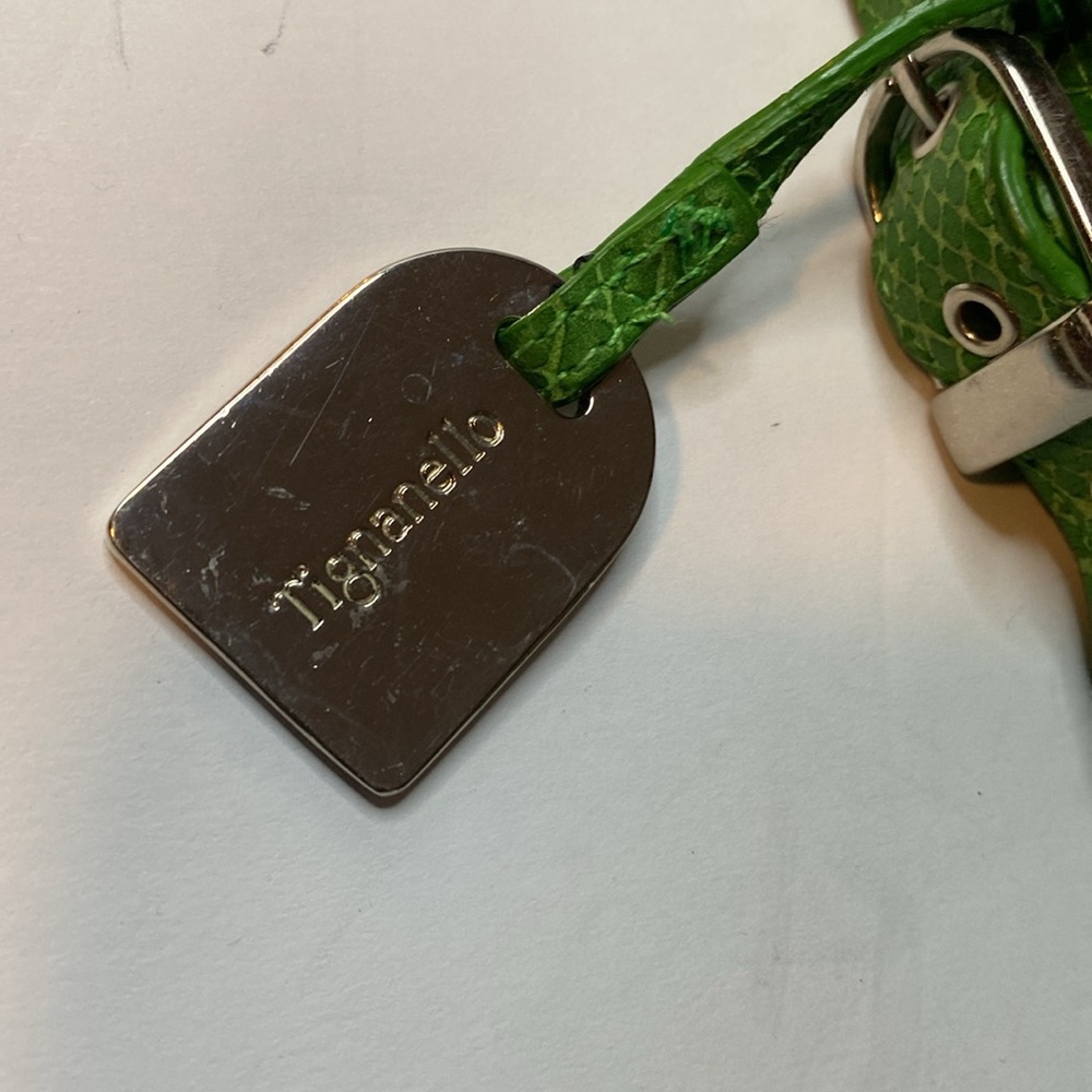 Tignanello lime green wristlet - Picture 6 of 6